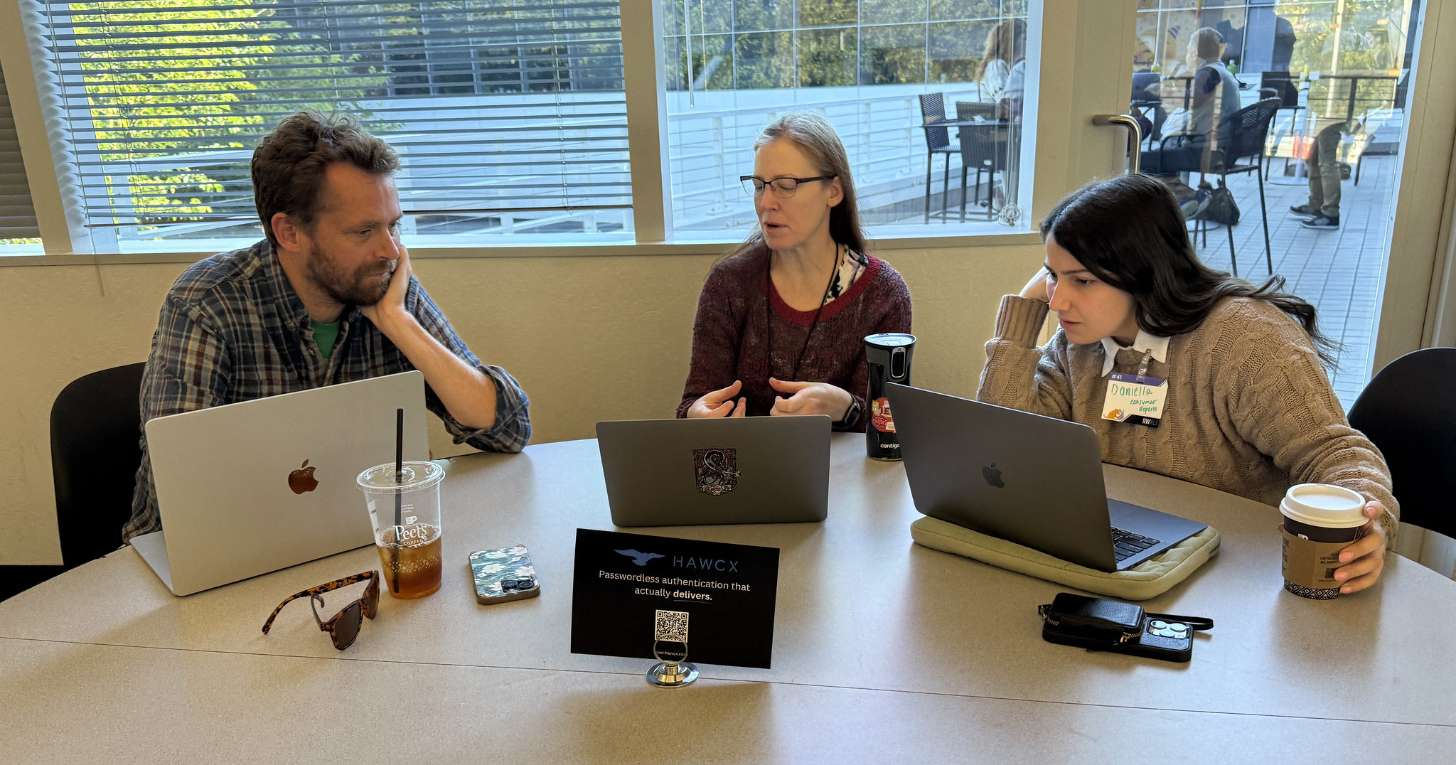 Small conversartions make IIW special